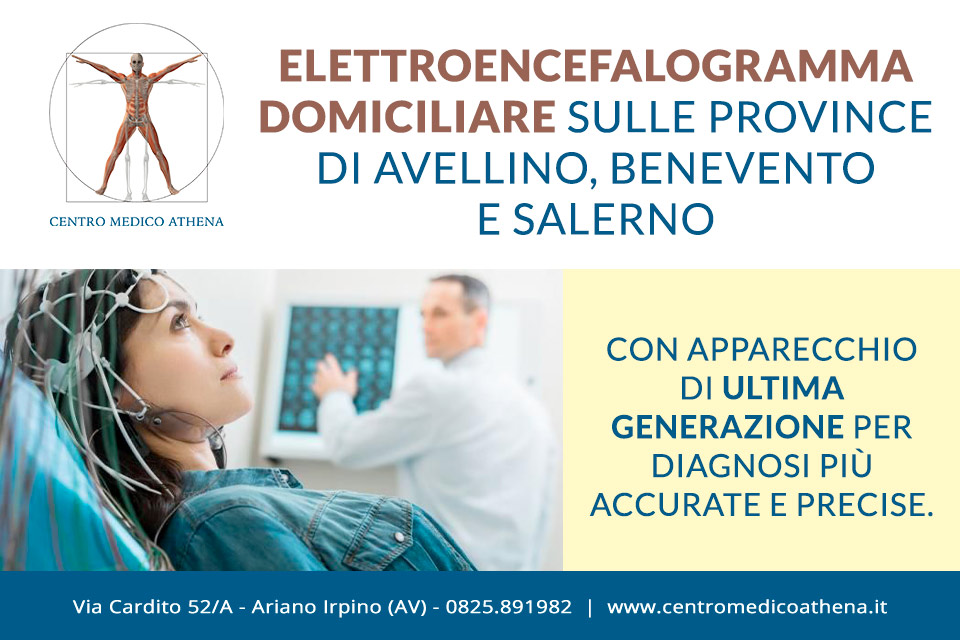 Elettroencefalogramma domiciliare nelle province di Avellino, Benevento e Salerno